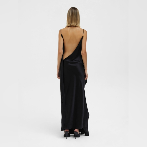 Christopher Esber Cusco Silk Drape Cami Dress Size AU 8 - Picture 4 of 13